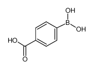 4-羧基苯硼酸 结构式