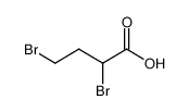 2,4-二溴丁酸 结构式
