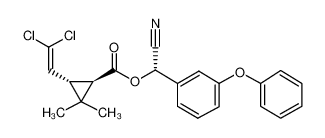 高效反式氯氰菊酯 结构式