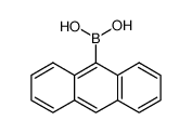 9-蒽硼酸 结构式