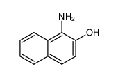 1-氨基-2-萘酚 结构式