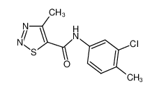 噻酰菌胺 结构式