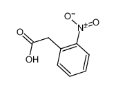 2-硝基苯乙酸 结构式