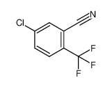 5-氯-2-三氟甲基苯腈 结构式