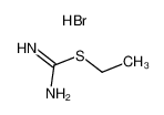 S-乙基异硫脲氢溴酸盐 结构式