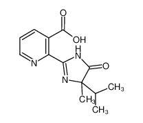 咪唑烟酸 结构式