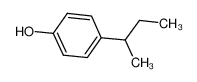 4-仲丁基苯酚 结构式
