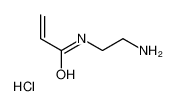 N-(2-氨基乙基)丙烯酰胺盐酸盐 结构式