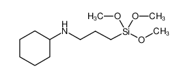 环己胺基丙基三甲氧基硅烷 结构式