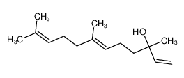 橙花叔醇 结构式
