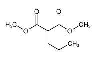 丙基丙二酸二甲酯 结构式