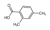 2,4-二甲基苯甲酸 结构式