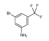 3-溴-5-三氟甲基苯胺 结构式