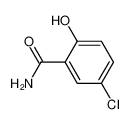 5-氯水杨酰胺 结构式