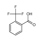 邻三氟甲基苯甲酸 结构式