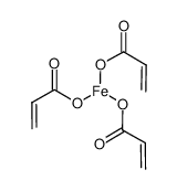 丙烯酸铁(III) 结构式