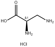 3-氨基-D-丙氨酸盐酸盐 结构式