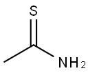 硫代乙酰胺标准溶液 结构式