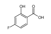 4-氟水杨酸 结构式