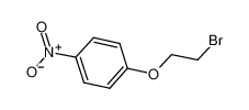 1-(2-溴乙氧基)-4-硝基苯 结构式
