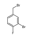 3-氟-4-溴溴苄 结构式