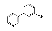 3-(3-氨基苯基)吡啶 结构式