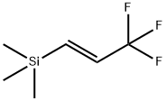 (E)-三甲基(3,3,3-三氟-1-丙烯基)硅烷 结构式