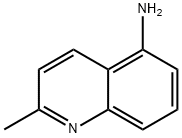 5-氨基-2-甲基喹啉 结构式