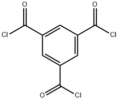 1,3,5-苯三甲酰氯 结构式