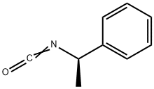 异氰酸(R)-(+)-α-甲基苄酯 结构式