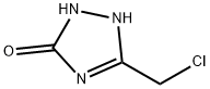 3-(氯甲基)-1H-1,2,4-三唑-5(4H)-酮 结构式