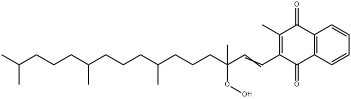 维生素K1氢过氧化物 结构式