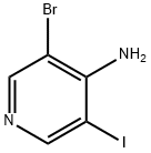 4-氨基-3-溴-5-碘吡啶 结构式