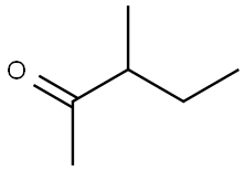 3-甲基-2-戊酮 结构式