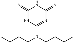 6-(二丁基氨基)-1,3,5-三嗪-2,4-二硫醇 结构式
