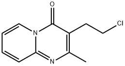 3-(2-氯乙基)-2-甲基-4H-吡啶并[1,2-a]嘧啶-4-酮 结构式
