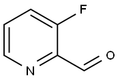 3-氟吡啶-2-甲醛 结构式