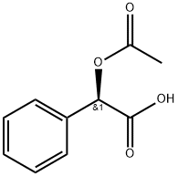 R-(-)-O-乙酰基-D-扁桃酸 结构式