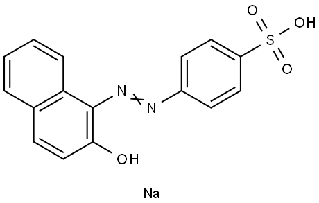 橙黄Ⅱ 结构式