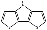 4H-二噻吩并[3,2-b:2',3'-d]吡咯 结构式