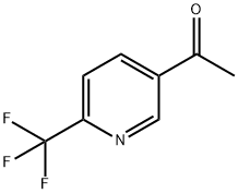 1-[6-(三氟甲基)-3-吡啶]乙酮 结构式