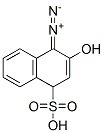 1-重氮-2-萘酚-4-磺酸 结构式