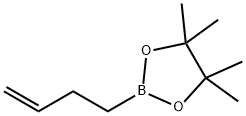 2-(3-丁烯-1-基)-4,4,5,5-四甲基-1,3,2-二氧杂环戊硼烷 结构式