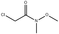 2-氯-N-甲氧基-N-甲基乙酰胺 结构式