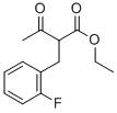 2-(2-氟苄基)-3-氧代丁酸乙酯 结构式