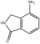 4-氨基异吲哚啉-1-酮 结构式