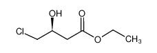 (S)-4-氯-3-羟基丁酸乙酯 结构式