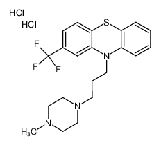 盐酸三氟拉嗪 结构式