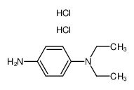 N,N-二乙基-1,4-苯二胺二盐酸盐 结构式