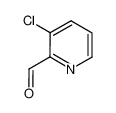 3-氯吡啶-2-甲醛 结构式